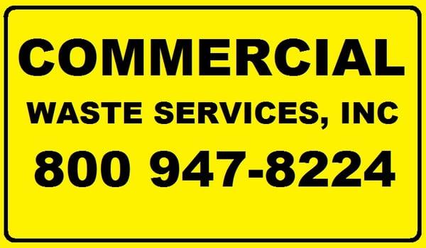 Commercial Waste Services Inc