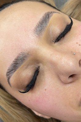 Brow wax & brow lamination