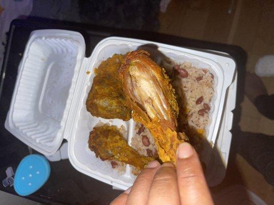 Inedible Fried Chicken