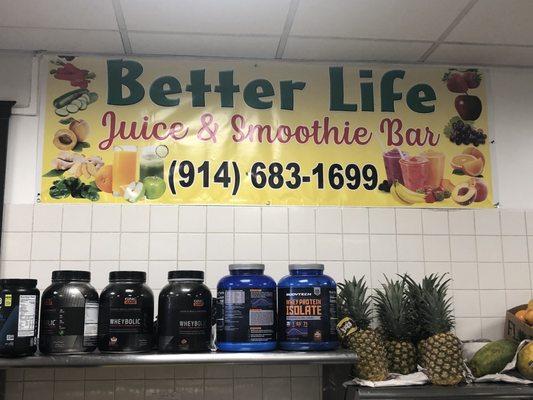 juice/smoothy bar