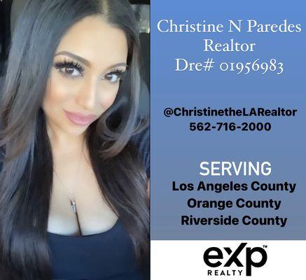 Let me be your California Agent! Let's get you in the home of your dreams! -Christine