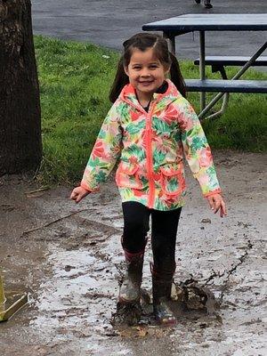 We LOVE to play in the mud!