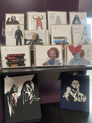 Sick Greeting cards and Beautiful Handmade Canvas drawings