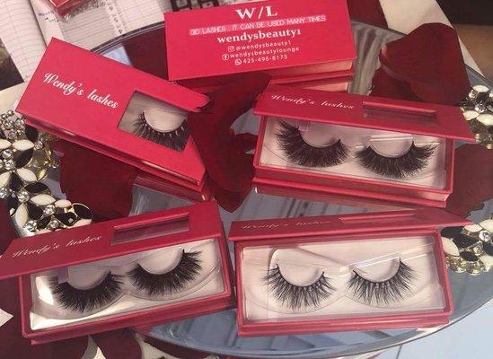 New 3D Lashes!! Very Comfortable!! Come in and get them @WendysBeautyLounge!!