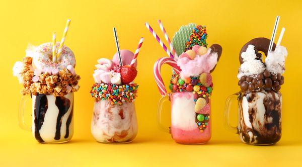 Mason Jar sundaes