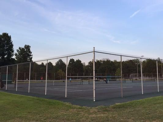 Tennis courts