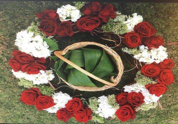 Burial wreath