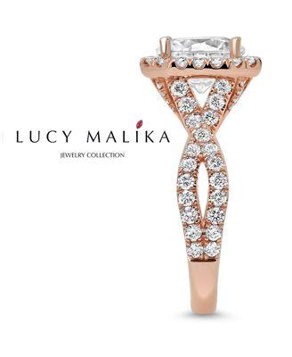 Intricate and unexpected details make this 18K Rose Gold ring look and feel "unique and different"