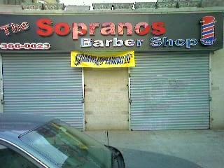 The Sopranos Barber Shop