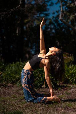 Our recent 300 hour graduate Yuki @yukireel.yoga
 
 These photos were taken by our 500 hour graduate Lavina @lavinaportraits