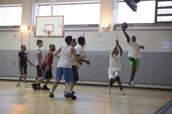 Pick-up Basketball - 7 days a week.