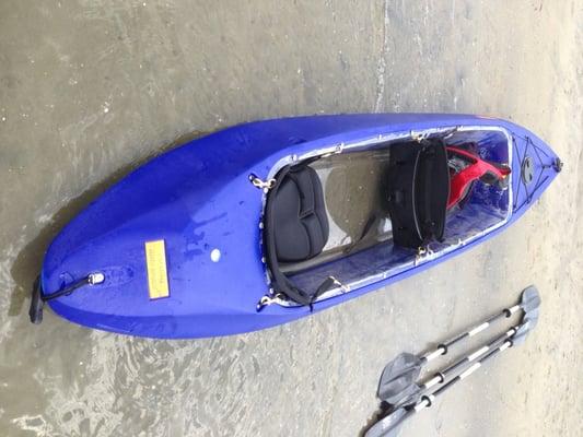 Our transparent bottom kayaks