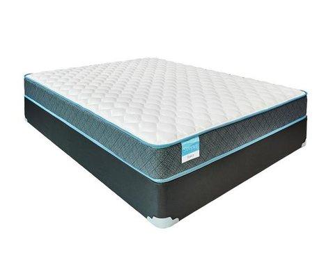 Accurate stock photo from their website of the Sleepy's Basic 8.25" Firm Innerspring Mattress.  We bought two!