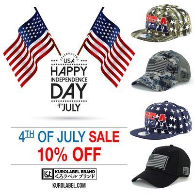 4th of July Sale Event
Code: july42019
6/17/2019~7/7/2019