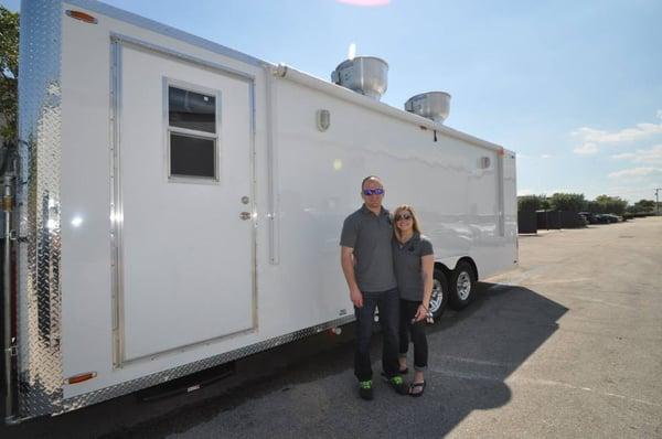 FOC's mobile kitchen that allows us to cook fresh food on-site.