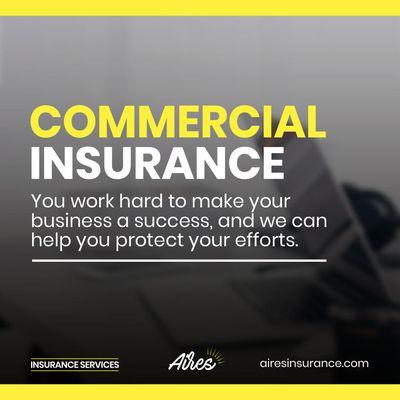 A variety of business insurance.