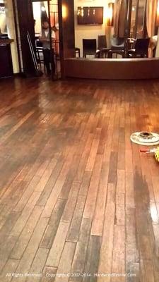 Commercial Hardwood Refinishing