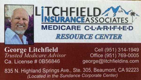 No longer in Yucaipa. Business card.