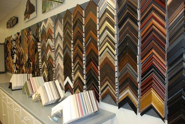 Wide variety of frames from Larson Juhl, Omega, Roma and more