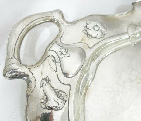 Sterling Silver Gorham Martele Tray.