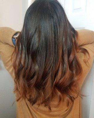 Caramel Balayage