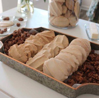 Cookie Platter and Nut Mix