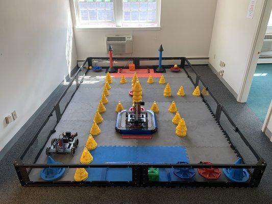 Skill challenge field for Robo Rally Race