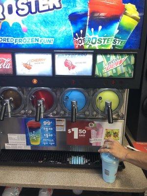 Slurpy machine