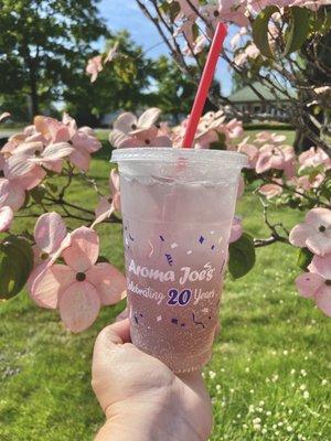 Blueberry lavender lemonade