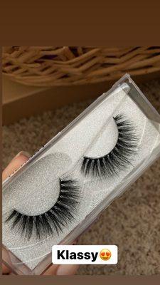 "Klassy" 25mm Mink Lashes