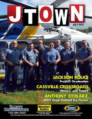 On the cover of JTown