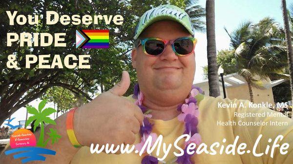 LGBTQ+ persons are welcomed!  Everyone deserves peace!