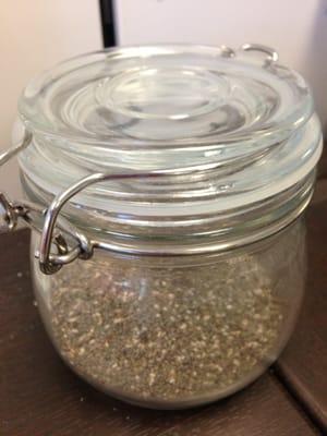 Optional chia seeds for anything you bring in