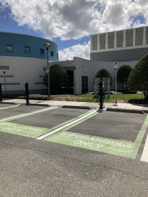 EV charging stations