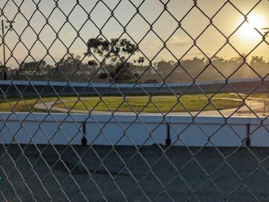 Sunset view over Velodrome