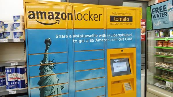 Amazon Locker! Convenient way to buy something from Amazon and have it shipped there so no one can steal your package!