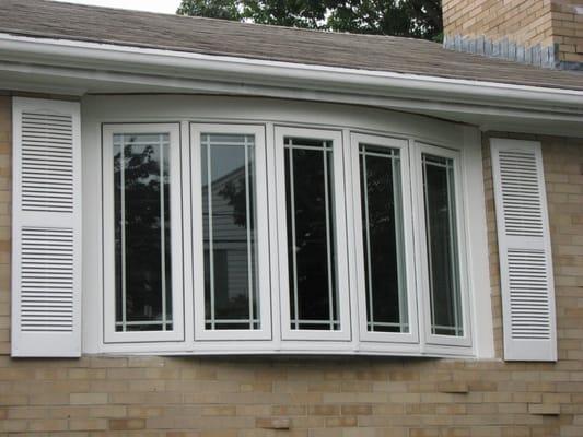 Harvey five lite Bow Window