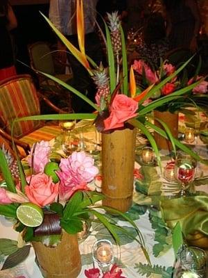 Rehearsal dinner centerpieces