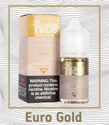 Euro Gold by Naked 100 Tobacco. Come to the shop & check it out!