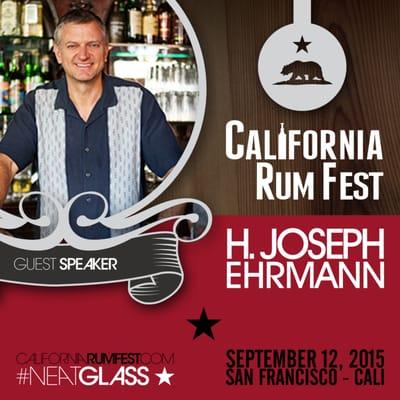 Mixologist and Owner of Elixir San Francisco - H. Joseph Ehrmann