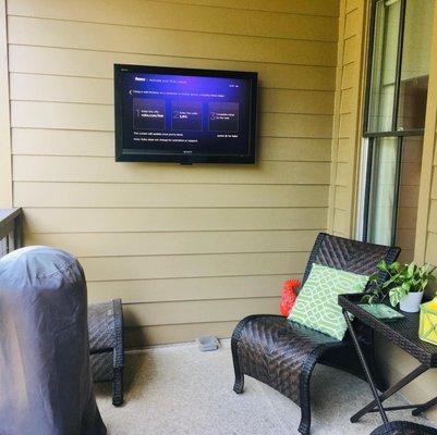 TV Mounting + In-Wall Cord Concealment