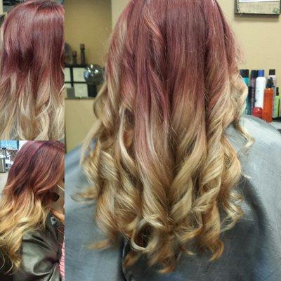 Fire ombre by Laurel