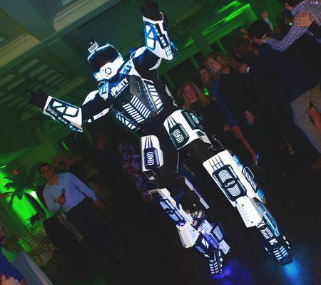 LED Robot sure to take your party to the next level!