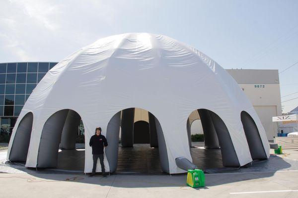 50 Foot Inflatable Dome Structure