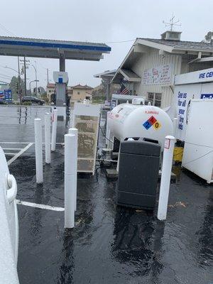 Propane Tank Refill Station