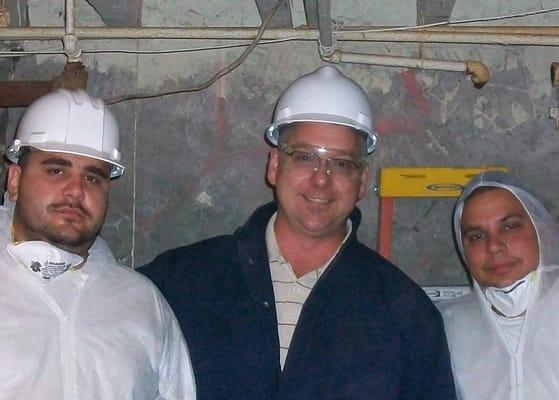 CanAm's indoor air quality team.