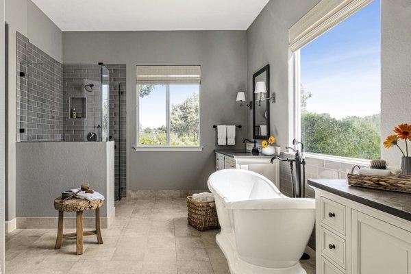 Vineyard View Master Bathroom Remodel