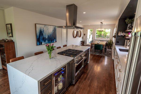 Kitchen and dining room design, San Francisco Bay Area