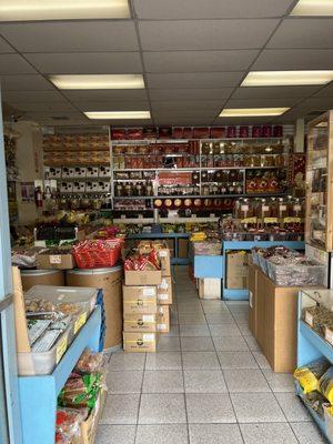 Inside A & B Seafood Inc., Oakland Chinatown, Oakland, CA.