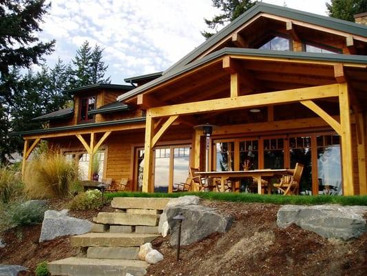 timber frame home